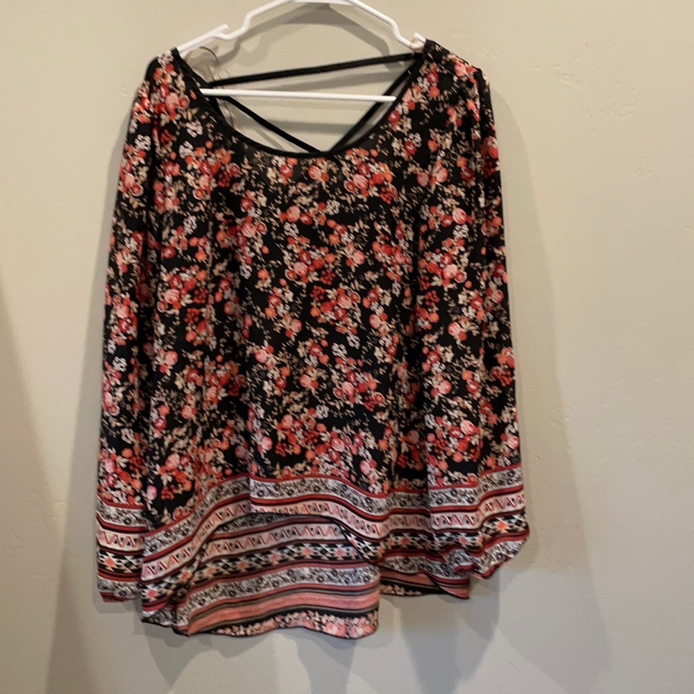 Floral Boho Blouse